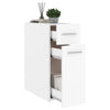 Stella Homewares Apothecary Cabinet White 20x45.5x60 cm Engineered Wood