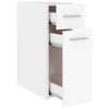 Stella Homewares Apothecary Cabinet White 20x45.5x60 cm Engineered Wood