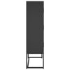 Stella Homewares Highboard Black 80x35x135 cm Steel
