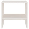 Stella Homewares Bedside Cabinets 2 pcs White 40x30.5x40 cm Solid Pinewood