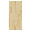 Stella Homewares Bedside Cabinets 2 pcs 40x29.5x64 cm Solid Pine Wood