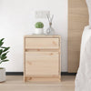 Stella Homewares Bedside Cabinet 40x31x50 cm Solid Pinewood