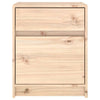 Stella Homewares Bedside Cabinet 40x31x50 cm Solid Pinewood
