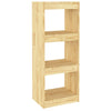 Stella Homewares Book Cabinet/Room Divider 40x30x103.5 cm Solid Pinewood