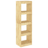Stella Homewares Book Cabinet Room Divider 40x30x135.5 cm Pinewood