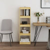 Stella Homewares Book Cabinet Room Divider 40x30x135.5 cm Pinewood