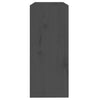 Stella Homewares Book Cabinet/Room Divider Grey 60x30x71.5 cm Solid Wood Pine
