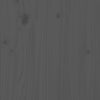 Stella Homewares Book Cabinet/Room Divider Grey 60x30x71.5 cm Solid Wood Pine
