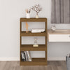 Stella Homewares Book Cabinet/Room Divider Honey Brown 60x30x103.5 cm Wood Pine