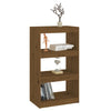 Stella Homewares Book Cabinet/Room Divider Honey Brown 60x30x103.5 cm Wood Pine