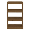 Stella Homewares Book Cabinet/Room Divider Honey Brown 60x30x103.5 cm Wood Pine