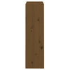 Stella Homewares Book Cabinet/Room Divider Honey Brown 60x30x103.5 cm Wood Pine