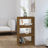 Stella Homewares Book Cabinet/Room Divider Honey Brown 60x30x103.5 cm Wood Pine