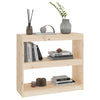 Stella Homewares Book Cabinet/Room Divider 80x30x71.5 cm Solid Wood Pine