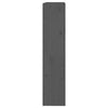 Stella Homewares Book Cabinet/Room Divider Grey 80x30x135.5 cm Solid Wood Pine
