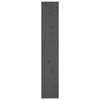 Stella Homewares Book Cabinet/Room Divider Grey 80x30x167.4 cm Solid Wood Pine