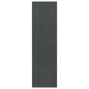 Stella Homewares Book Cabinet/Room Divider Grey 100x30x103 cm Solid Pinewood