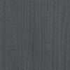 Stella Homewares Book Cabinet/Room Divider Grey 100x30x103 cm Solid Pinewood