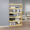 Stella Homewares Book Cabinet/Room Divider 100x30x167.5 cm Solid Pinewood