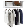 Stella Homewares Wardrobe White 100x32.5x35 cm Engineered Wood