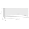Stella Homewares Wardrobe White 100x32.5x35 cm Engineered Wood
