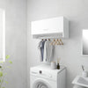 Stella Homewares Wardrobe White 70x32.5x35 cm Engineered Wood