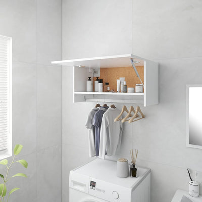 Stella Homewares Wardrobe White 70x32.5x35 cm Engineered Wood