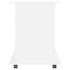 Stella Homewares Rolling Cabinet White 60x45x60 cm Engineered Wood