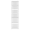 Stella Homewares Shoe Cabinet White 27.5x27x102 cm Engineered Wood