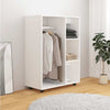 Stella Homewares Wardrobe White 80x40x110 cm Engineered Wood
