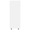 Stella Homewares Wardrobe White 80x40x110 cm Engineered Wood