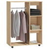 Stella Homewares Wardrobe Sonoma Oak 80x40x110 cm Engineered Wood