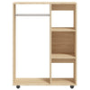 Stella Homewares Wardrobe Sonoma Oak 80x40x110 cm Engineered Wood