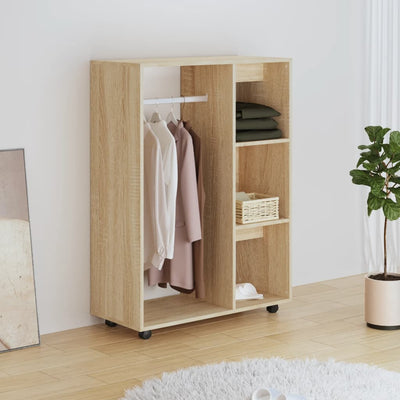 Stella Homewares Wardrobe Sonoma Oak 80x40x110 cm Engineered Wood