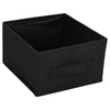 Stella Homewares Storage Cabinet with 6 Drawers 55x29x55 cm Black Steel
