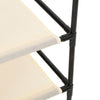 Stella Homewares Storage Cabinet with 6 Drawers 55x29x55 cm Cream Steel