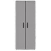 Stella Homewares Shoe Cabinet Grey 60x30x166 cm Fabric
