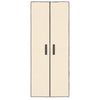 Stella Homewares Shoe Cabinet Cream 60x30x166 cm Fabric