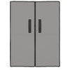 Stella Homewares Shoe Cabinet Grey 60x28x90 cm Fabric