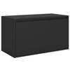 Stella Homewares Hall Bench 80x40x45 cm Black Engineered Wood