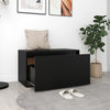 Stella Homewares Hall Bench 80x40x45 cm Black Engineered Wood