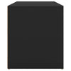 Stella Homewares Hall Bench 80x40x45 cm Black Engineered Wood