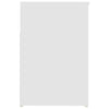 Stella Homewares Shoe Bench White 80x30x45 cm Engineered Wood