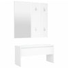 Stella Homewares Hallway Furniture Set White Engineered Wood