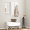 Stella Homewares Hallway Furniture Set White Engineered Wood