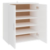 Stella Homewares Shoe Cabinet White 60x35x70 cm Engineered Wood