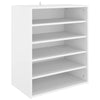 Stella Homewares Shoe Cabinet White 60x35x70 cm Engineered Wood