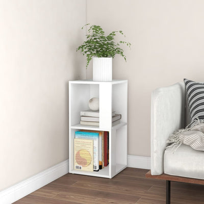 Stella Homewares Corner Cabinet White 33x33x67cm Engineered Wood