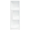 Stella Homewares Corner Cabinet White 33x33x100 cm Engineered Wood