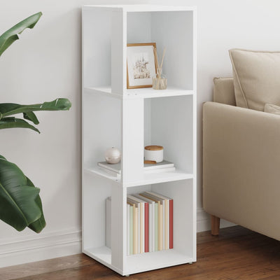 Stella Homewares Corner Cabinet White 33x33x100 cm Engineered Wood